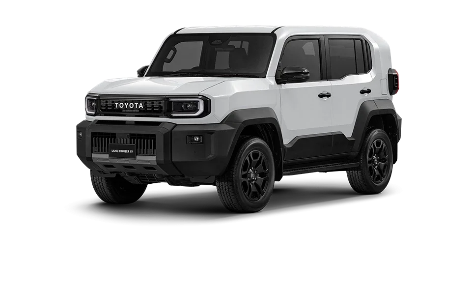 Land Cruiser FJ สี Platinum White Pearl Mica